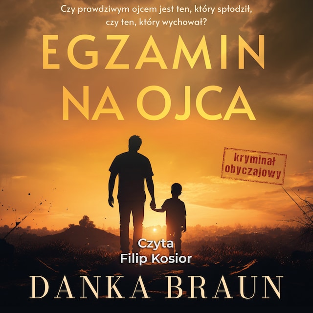 Book cover for Egzamin na ojca