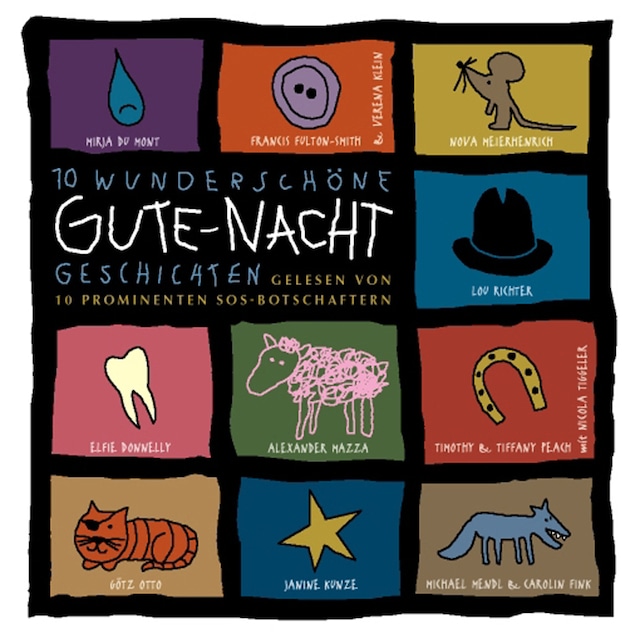 Portada de libro para 10 wunderschöne Gute-Nacht-Geschichten