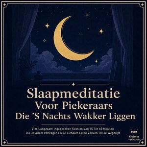 Slaapmeditatie Voor Piekeraars Die 'S Nachts Wakker Liggen - luisterboek