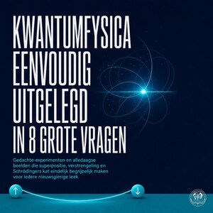Kwantumfysica Eenvoudig Uitgelegd in 8 Grote Vragen - luisterboek