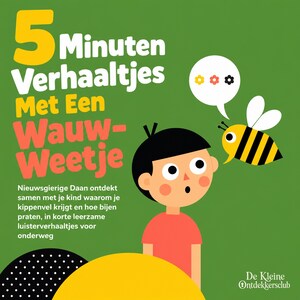 5 Minuten Verhaaltjes Met Een Wauw Weetje - luisterboek