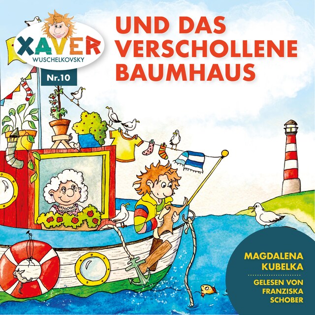 Book cover for Xaver Wuschelkovsky und das verschollene Baumhaus