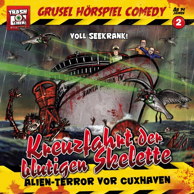 Book cover for 02 Kreuzfahrt der blutigen Skelette