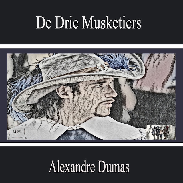 Buchcover für De Drie Musketiers