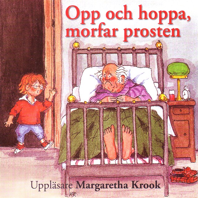 Book cover for Opp och hoppa, morfar prosten!