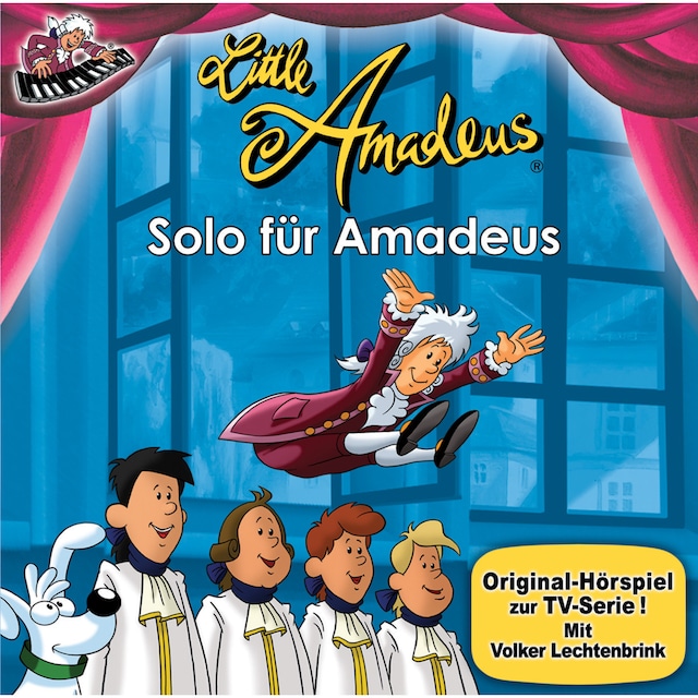 Buchcover für Little Amadeus, Solo für Amadeus