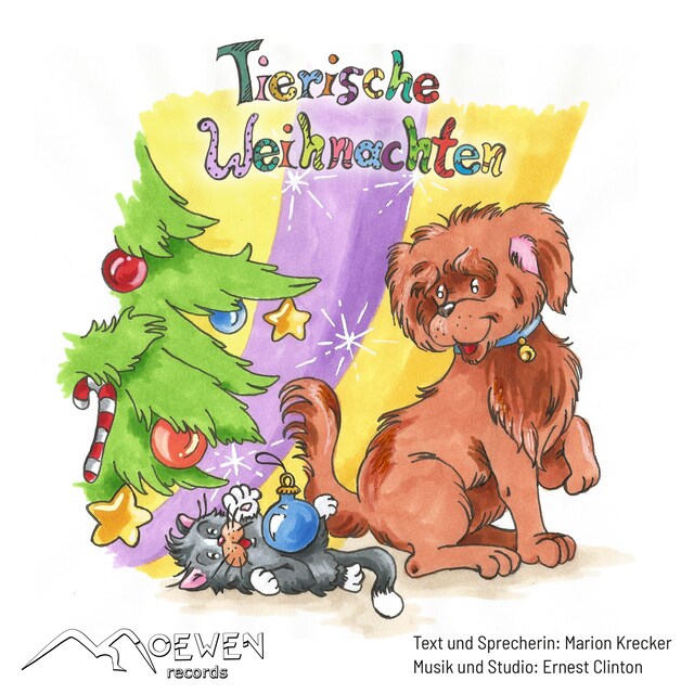 Buchcover für Tierische Weihnachten