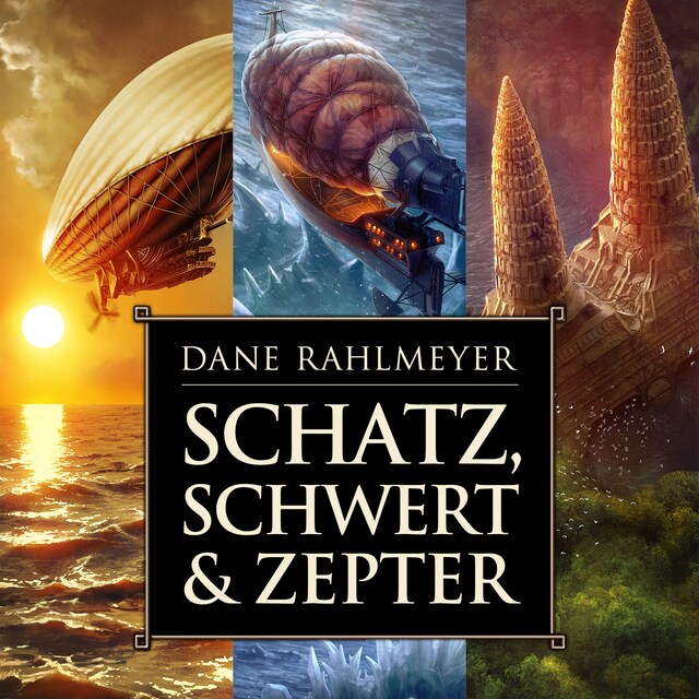 Couverture de livre pour Schatz, Schwert & Zepter (Der Schatz der gläsernen Wächter, alle 3 Romane)