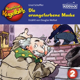 Die orangefarbene Maske - Kommissar Kugelblitz, Folge 2 (Ungekürzt) als Hörbuch