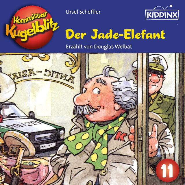 Buchcover für Der Jade-Elefant - Kommissar Kugelblitz, Folge 11 (Ungekürzt)