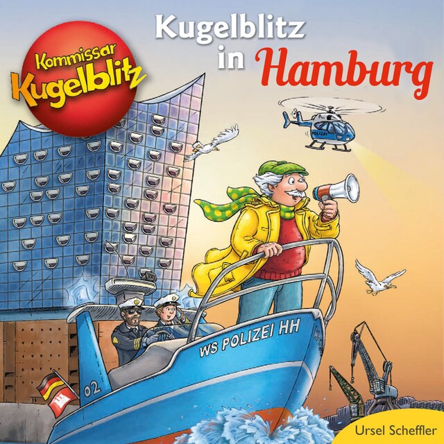 Buchcover für Kommissar Kugelblitz in Hamburg (Ungekürzt)