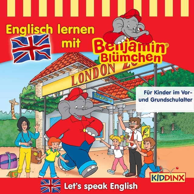 Bokomslag for Benjamin Blümchen, Englisch lernen mit Benjamin Blümchen