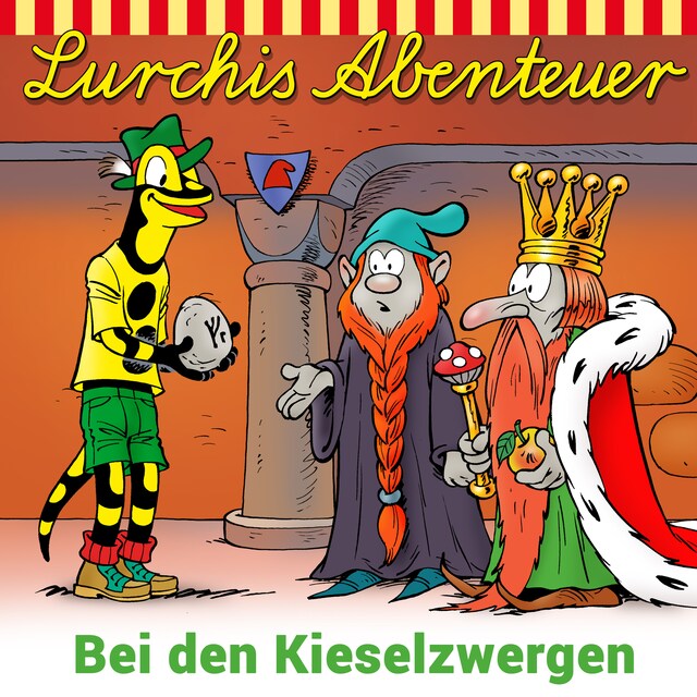 Book cover for Lurchis Abenteuer, Bei den Kieselzwergen