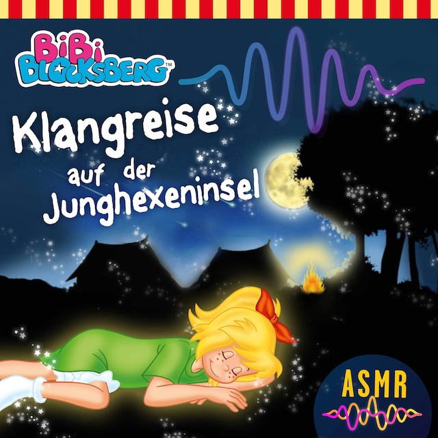 Book cover for Bibi Blocksberg, Klangreise auf der Junghexeninsel