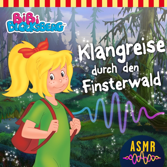 Buchcover für Bibi Blocksberg, Klangreise durch den Finsterwald