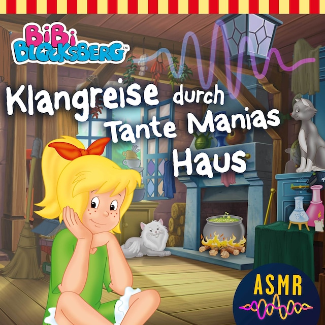 Book cover for Bibi Blocksberg, Klangreise durch Tante Manias Haus