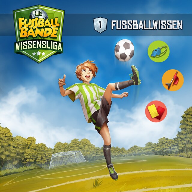 Book cover for Die Fussballbande - Wissensliga, Folge 1: Fussballwissen