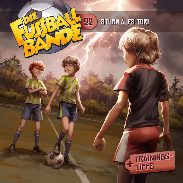 Book cover for Die Fussballbande, Folge 22: Strum aufs Tor!