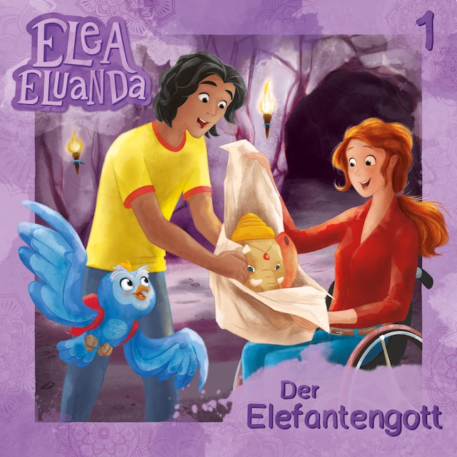 Boekomslag van Elea Eluanda, Folge 1: Der Elefantengott