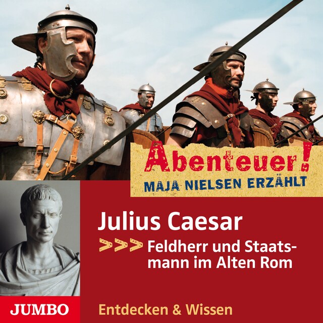 Copertina del libro per Abenteuer! Maja Nielsen erzählt. Julius Caesar