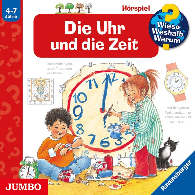 Portada de libro para Die Uhr und die Zeit [Wieso? Weshalb? Warum? Folge 25]