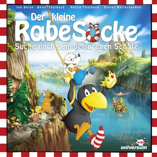 Der kleine Rabe Socke  - Suche nach dem verlorenen Schatz als Hörbuch