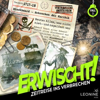 Folge 03: Blackbeard - Schrecken der Karibik als Hörbuch
