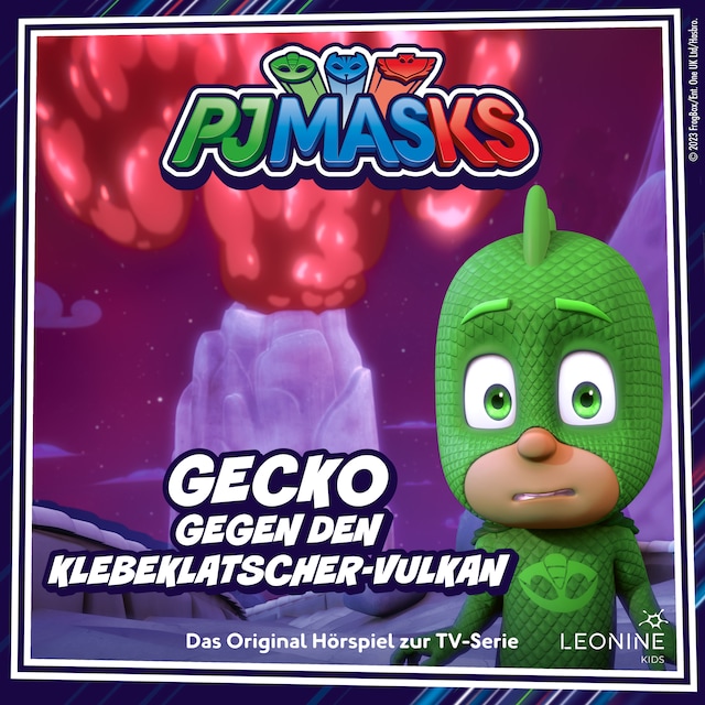 Book cover for Folge 83: Gecko gegen den Klebeklatscher-Vulkan