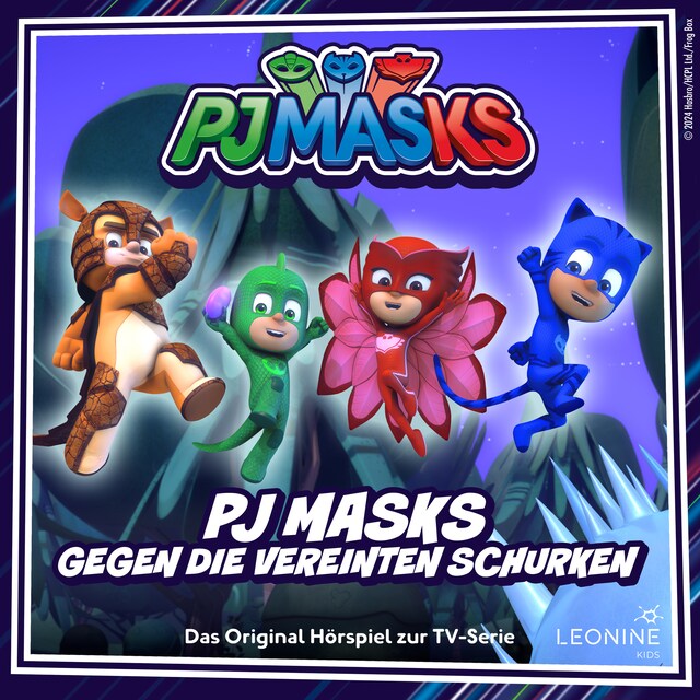 Couverture de livre pour Folge 104: PJ Masks gegen die vereinten Schurken