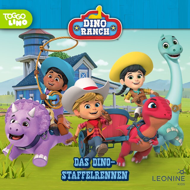 Book cover for Folge 45: Das Dino-Staffelrennen