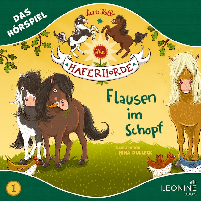 Book cover for Die Haferhorde - Flausen im Schopf (Hörspiel zu Band 1)