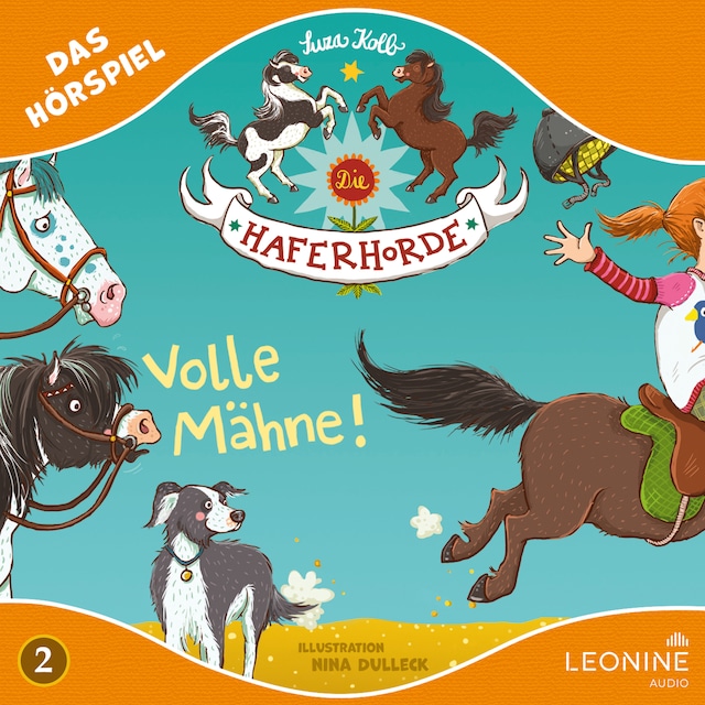 Couverture de livre pour Die Haferhorde - Volle Mähne! (Hörspiel zu Band 2)
