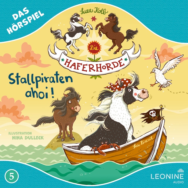 Buchcover für Die Haferhorde - Stallpiraten ahoi! (Hörspiel zu Band 5)