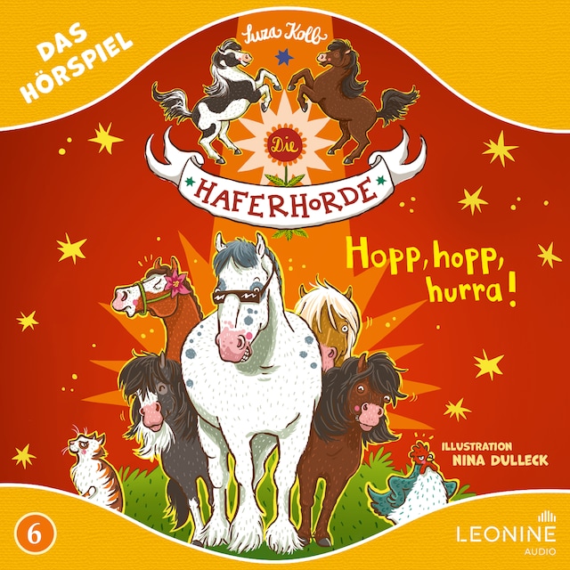 Book cover for Die Haferhorde - Hopp, hopp, hurra! (Hörspiel zu Band 6)