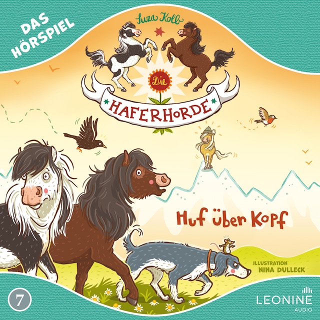 Book cover for Die Haferhorde - Huf über Kopf (Hörspiel zu Band 7)