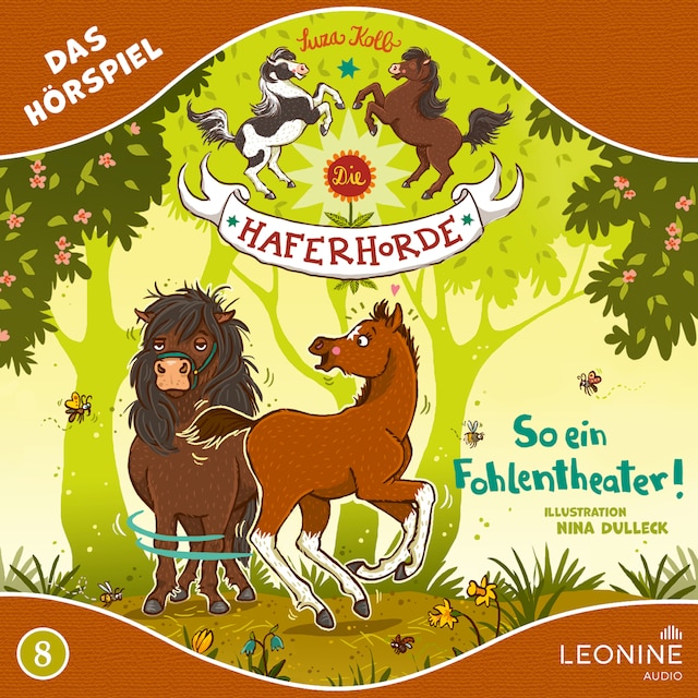 Book cover for Die Haferhorde - So ein Fohlentheater! (Hörspiel zu Band 8)