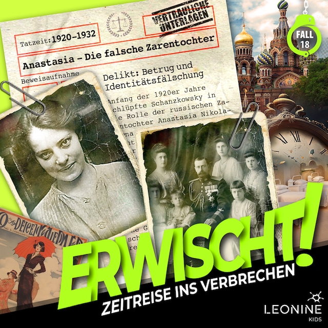 Book cover for Folge 18: Anastasia - Die falsche Zarentochter