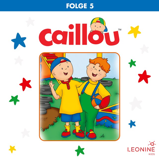 Buchcover für Folge 5: Caillou ist es heiß / Rücksitzfahrer