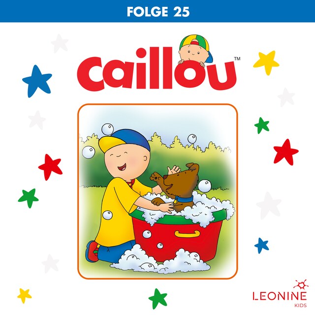 Buchcover für Folge 25: Caillous Wolken / Caillou macht Frühjahrsputz