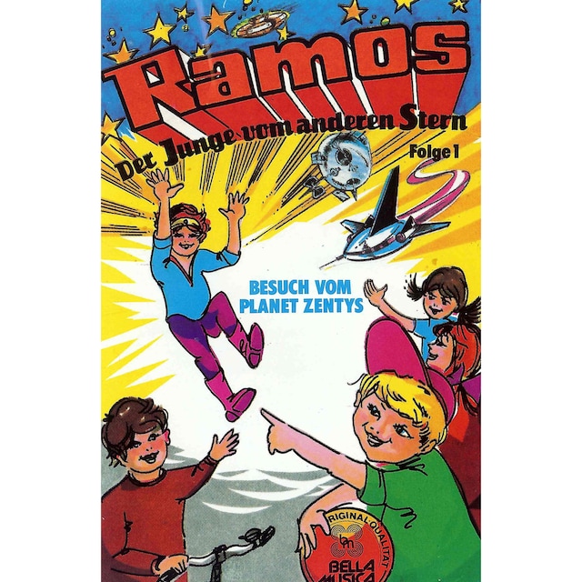 Ramos, der Junge vom anderen Stern, Folge 1: Besuch vom Planeten Zentys Buchcover für Ramos, der Junge vom anderen Stern, Folge 1: Besuch vom Planeten Zentys