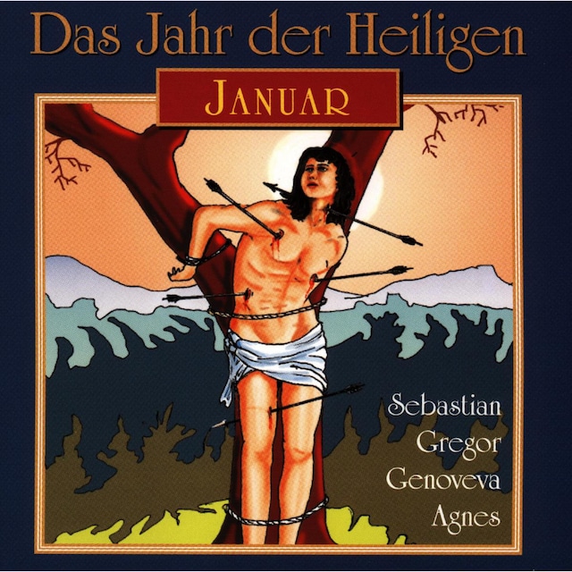 Copertina del libro per Das Jahr der Heiligen, Januar