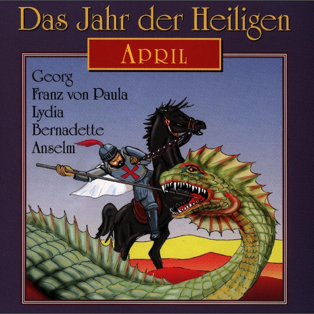 Copertina del libro per Das Jahr der Heiligen, April