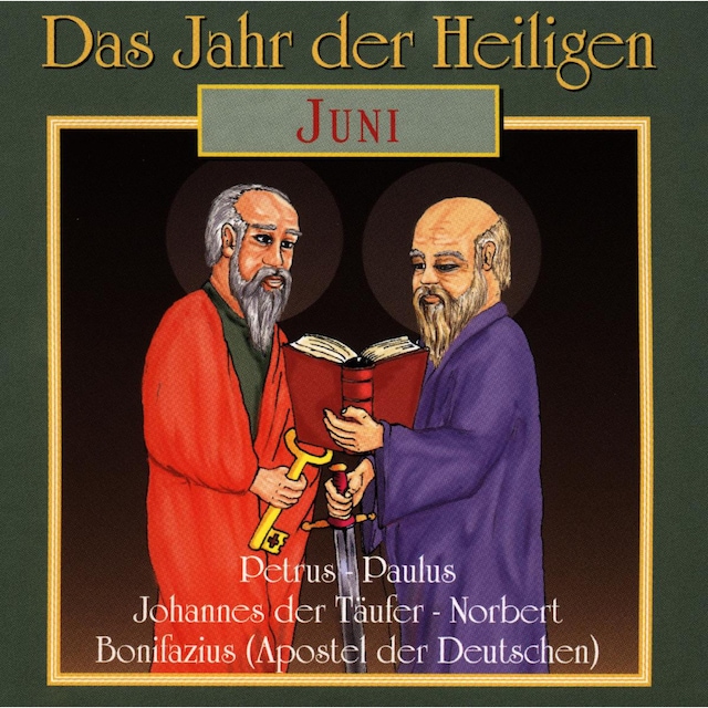 Copertina del libro per Das Jahr der Heiligen, Juni