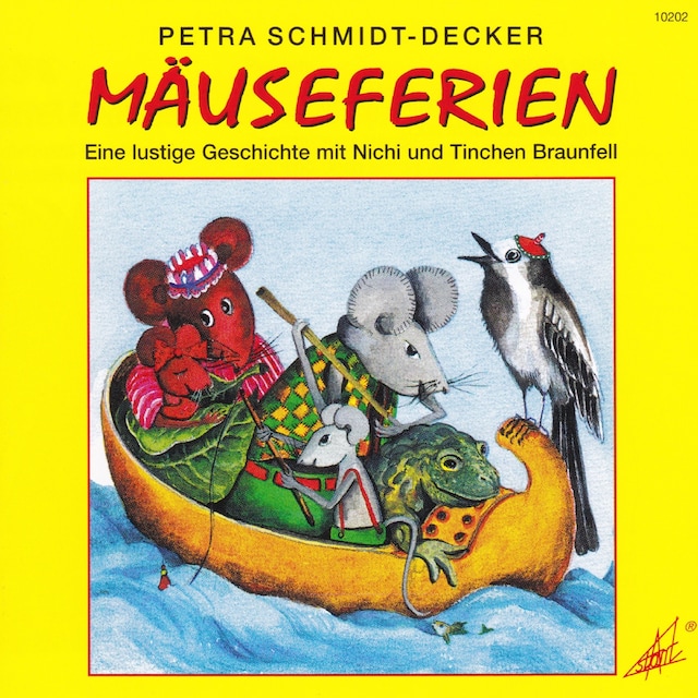 Kirjankansi teokselle Mäuseferien - Eine lustige Geschichte mit Nichi und Tinchen Braunfell