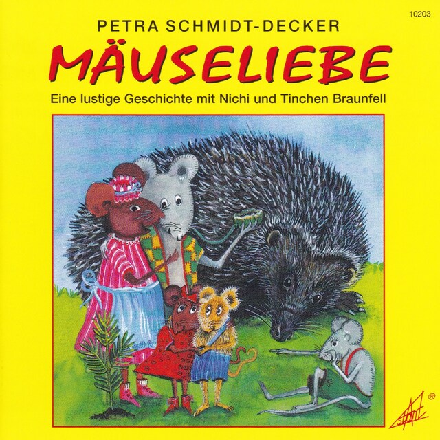 Book cover for Mäuseliebe - Eine lustige Geschichte mit Nichi und Tinchen Braunfell