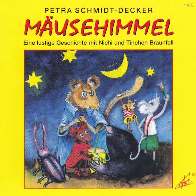 Book cover for Mäusehimmel - Eine lustige Geschichte mit Nichi und Tinchen Braunfell