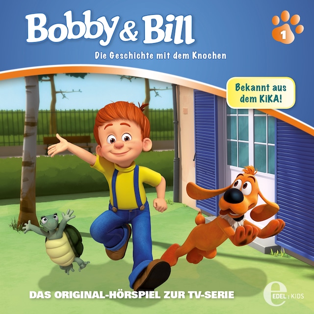 Buchcover für Folge 1: Die Geschichte mit dem Knochen (Das Original-Hörspiel zur TV-Serie)