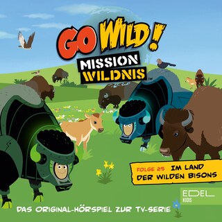 Folge 25: Das Opossum in meiner Tasche / Im Land der wilden Bisons (Das Original-Hörspiel zur TV-Serie) als Hörbuch