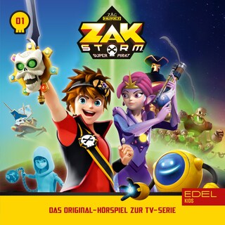 Folge 1: Captain Zak - Teil 1+2 (Das Original-Hörspiel zur TV-Serie) als Hörbuch