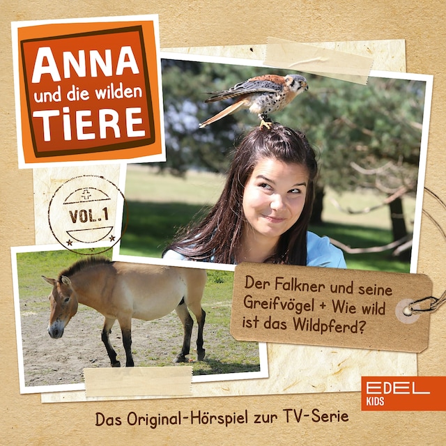 Kirjankansi teokselle Folge 1: Der Falkner und seine Greifvögel + Wie wild ist das Wildpferd? (Das Original-Hörspiel zur TV-Serie)